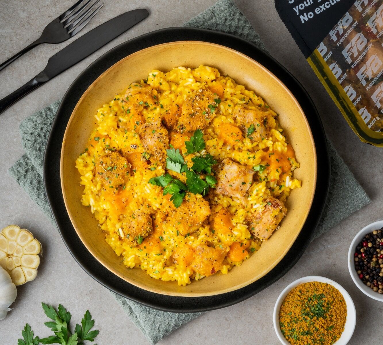Pompoenrisotto - Chicken [BULK]