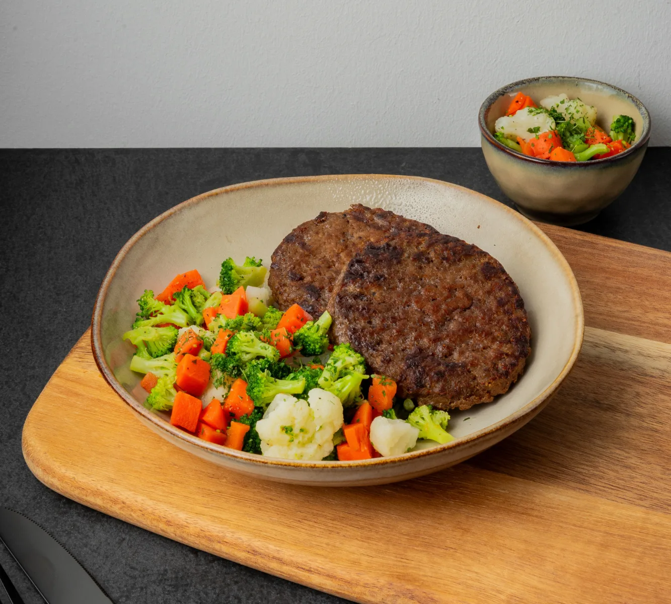 Runderburger - Broccolimix (met kruiden)