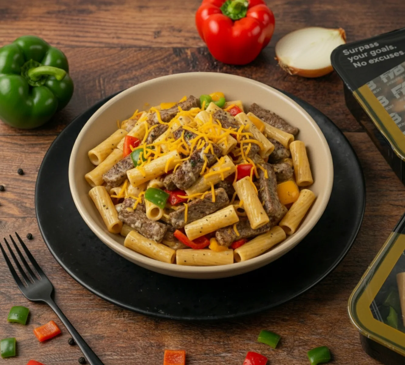 Philly Cheese Steak Pasta [BULK]